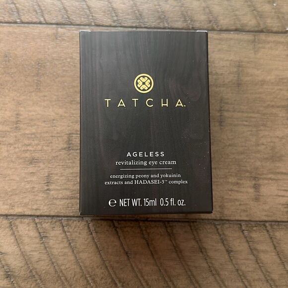 Tatcha Ageless Revitalizing Eye Cream Energize Peony Yokuinin Extract 15 ml New - Picture 1 of 3